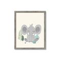 Picture of Big-eared Elephant  _GroupedProduct_Rectangle_Portrait_Mini_ _GroupedProduct_Rectangle_Portrait_Framed_Matted_