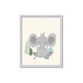 Picture of Big-eared Elephant  _GroupedProduct_Rectangle_Portrait_Mini_ _GroupedProduct_Rectangle_Portrait_Framed_Matted_