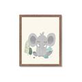 Picture of Big-eared Elephant  _GroupedProduct_Rectangle_Portrait_Mini_ _GroupedProduct_Rectangle_Portrait_Framed_Matted_