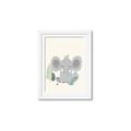 Picture of Big-eared Elephant  _GroupedProduct_Rectangle_Portrait_Mini_ _GroupedProduct_Rectangle_Portrait_Framed_Matted_