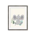 Picture of Big-eared Elephant  _GroupedProduct_Rectangle_Portrait_Mini_ _GroupedProduct_Rectangle_Portrait_Framed_Matted_