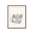 Picture of Big-eared Elephant  _GroupedProduct_Rectangle_Portrait_Mini_ _GroupedProduct_Rectangle_Portrait_Framed_Matted_