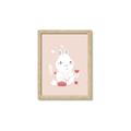 Picture of Blushing bunny _GroupedProduct_Rectangle_Portrait_Mini_ _GroupedProduct_Rectangle_Portrait_Framed_Matted_