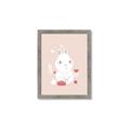 Picture of Blushing bunny _GroupedProduct_Rectangle_Portrait_Mini_ _GroupedProduct_Rectangle_Portrait_Framed_Matted_