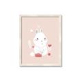Picture of Blushing bunny _GroupedProduct_Rectangle_Portrait_Mini_ _GroupedProduct_Rectangle_Portrait_Framed_Matted_