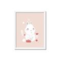 Picture of Blushing bunny _GroupedProduct_Rectangle_Portrait_Mini_ _GroupedProduct_Rectangle_Portrait_Framed_Matted_