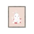 Picture of Blushing bunny _GroupedProduct_Rectangle_Portrait_Mini_ _GroupedProduct_Rectangle_Portrait_Framed_Matted_