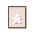 Picture of Blushing bunny _GroupedProduct_Rectangle_Portrait_Mini_ _GroupedProduct_Rectangle_Portrait_Framed_Matted_