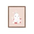 Picture of Blushing bunny _GroupedProduct_Rectangle_Portrait_Mini_ _GroupedProduct_Rectangle_Portrait_Framed_Matted_