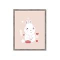 Picture of Blushing bunny _GroupedProduct_Rectangle_Portrait_Mini_ _GroupedProduct_Rectangle_Portrait_Framed_Matted_