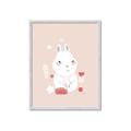 Picture of Blushing bunny _GroupedProduct_Rectangle_Portrait_Mini_ _GroupedProduct_Rectangle_Portrait_Framed_Matted_