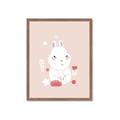 Picture of Blushing bunny _GroupedProduct_Rectangle_Portrait_Mini_ _GroupedProduct_Rectangle_Portrait_Framed_Matted_