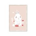 Picture of Blushing bunny _GroupedProduct_Rectangle_Portrait_Mini_ _GroupedProduct_Rectangle_Portrait_Framed_Matted_