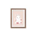 Picture of Blushing bunny _GroupedProduct_Rectangle_Portrait_Mini_ _GroupedProduct_Rectangle_Portrait_Framed_Matted_