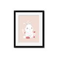 Picture of Blushing bunny _GroupedProduct_Rectangle_Portrait_Mini_ _GroupedProduct_Rectangle_Portrait_Framed_Matted_