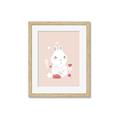 Picture of Blushing bunny _GroupedProduct_Rectangle_Portrait_Mini_ _GroupedProduct_Rectangle_Portrait_Framed_Matted_