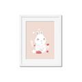 Picture of Blushing bunny _GroupedProduct_Rectangle_Portrait_Mini_ _GroupedProduct_Rectangle_Portrait_Framed_Matted_