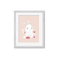 Picture of Blushing bunny _GroupedProduct_Rectangle_Portrait_Mini_ _GroupedProduct_Rectangle_Portrait_Framed_Matted_