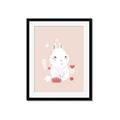 Picture of Blushing bunny _GroupedProduct_Rectangle_Portrait_Mini_ _GroupedProduct_Rectangle_Portrait_Framed_Matted_