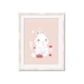 Picture of Blushing bunny _GroupedProduct_Rectangle_Portrait_Mini_ _GroupedProduct_Rectangle_Portrait_Framed_Matted_