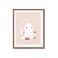 Picture of Blushing bunny _GroupedProduct_Rectangle_Portrait_Mini_ _GroupedProduct_Rectangle_Portrait_Framed_Matted_