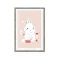Picture of Blushing bunny _GroupedProduct_Rectangle_Portrait_Mini_ _GroupedProduct_Rectangle_Portrait_Framed_Matted_