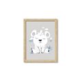 Picture of Smiling Polar bear _GroupedProduct_Rectangle_Portrait_Mini_ _GroupedProduct_Rectangle_Portrait_Framed_Matted_