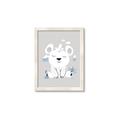 Picture of Smiling Polar bear _GroupedProduct_Rectangle_Portrait_Mini_ _GroupedProduct_Rectangle_Portrait_Framed_Matted_