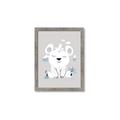 Picture of Smiling Polar bear _GroupedProduct_Rectangle_Portrait_Mini_ _GroupedProduct_Rectangle_Portrait_Framed_Matted_