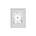 Picture of Smiling Polar bear _GroupedProduct_Rectangle_Portrait_Mini_ _GroupedProduct_Rectangle_Portrait_Framed_Matted_