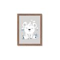 Picture of Smiling Polar bear _GroupedProduct_Rectangle_Portrait_Mini_ _GroupedProduct_Rectangle_Portrait_Framed_Matted_