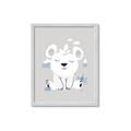 Picture of Smiling Polar bear _GroupedProduct_Rectangle_Portrait_Mini_ _GroupedProduct_Rectangle_Portrait_Framed_Matted_