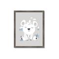 Picture of Smiling Polar bear _GroupedProduct_Rectangle_Portrait_Mini_ _GroupedProduct_Rectangle_Portrait_Framed_Matted_