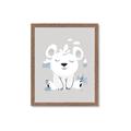 Picture of Smiling Polar bear _GroupedProduct_Rectangle_Portrait_Mini_ _GroupedProduct_Rectangle_Portrait_Framed_Matted_