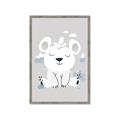 Picture of Smiling Polar bear _GroupedProduct_Rectangle_Portrait_Mini_ _GroupedProduct_Rectangle_Portrait_Framed_Matted_