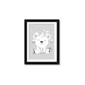 Picture of Smiling Polar bear _GroupedProduct_Rectangle_Portrait_Mini_ _GroupedProduct_Rectangle_Portrait_Framed_Matted_