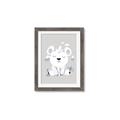 Picture of Smiling Polar bear _GroupedProduct_Rectangle_Portrait_Mini_ _GroupedProduct_Rectangle_Portrait_Framed_Matted_