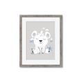 Picture of Smiling Polar bear _GroupedProduct_Rectangle_Portrait_Mini_ _GroupedProduct_Rectangle_Portrait_Framed_Matted_