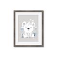 Picture of Smiling Polar bear _GroupedProduct_Rectangle_Portrait_Mini_ _GroupedProduct_Rectangle_Portrait_Framed_Matted_