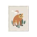 Picture of Friendly Chimp _GroupedProduct_Rectangle_Portrait_Mini_ _GroupedProduct_Rectangle_Portrait_Framed_Matted_