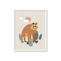 Picture of Friendly Chimp _GroupedProduct_Rectangle_Portrait_Mini_ _GroupedProduct_Rectangle_Portrait_Framed_Matted_