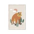 Picture of Friendly Chimp _GroupedProduct_Rectangle_Portrait_Mini_ _GroupedProduct_Rectangle_Portrait_Framed_Matted_