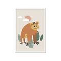 Picture of Friendly Chimp _GroupedProduct_Rectangle_Portrait_Mini_ _GroupedProduct_Rectangle_Portrait_Framed_Matted_