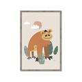 Picture of Friendly Chimp _GroupedProduct_Rectangle_Portrait_Mini_ _GroupedProduct_Rectangle_Portrait_Framed_Matted_