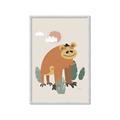 Picture of Friendly Chimp _GroupedProduct_Rectangle_Portrait_Mini_ _GroupedProduct_Rectangle_Portrait_Framed_Matted_