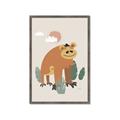 Picture of Friendly Chimp _GroupedProduct_Rectangle_Portrait_Mini_ _GroupedProduct_Rectangle_Portrait_Framed_Matted_