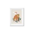Picture of Friendly Chimp _GroupedProduct_Rectangle_Portrait_Mini_ _GroupedProduct_Rectangle_Portrait_Framed_Matted_