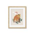 Picture of Friendly Chimp _GroupedProduct_Rectangle_Portrait_Mini_ _GroupedProduct_Rectangle_Portrait_Framed_Matted_