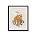 Picture of Friendly Chimp _GroupedProduct_Rectangle_Portrait_Mini_ _GroupedProduct_Rectangle_Portrait_Framed_Matted_