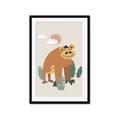 Picture of Friendly Chimp _GroupedProduct_Rectangle_Portrait_Mini_ _GroupedProduct_Rectangle_Portrait_Framed_Matted_